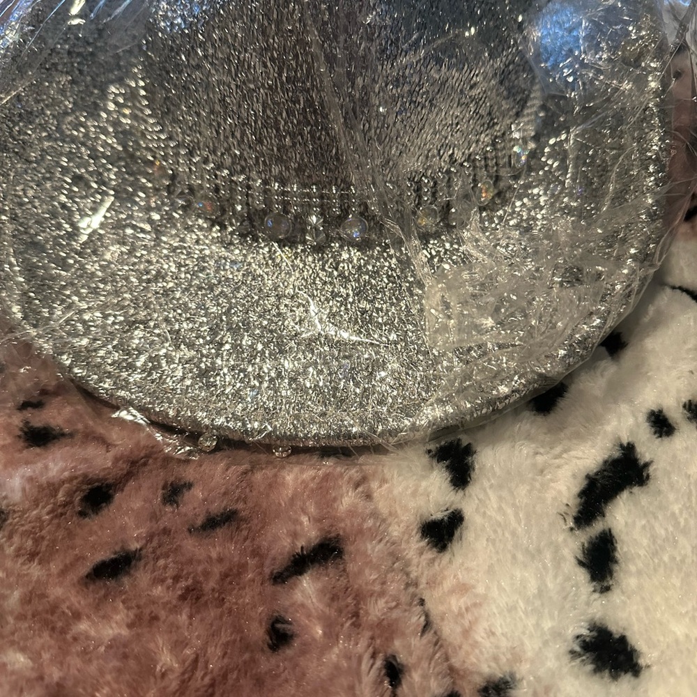 Silver sparkly cowgirl hat